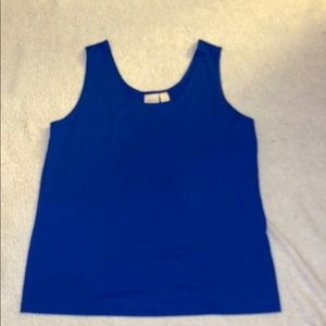 blue tank
